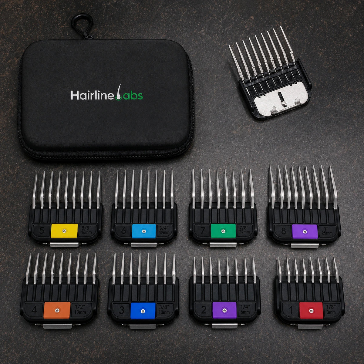 8 Pieces Professional Style Clipper Stainless