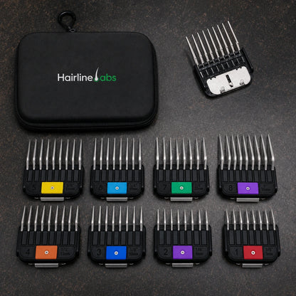 8 Pieces Professional Style Clipper Stainless