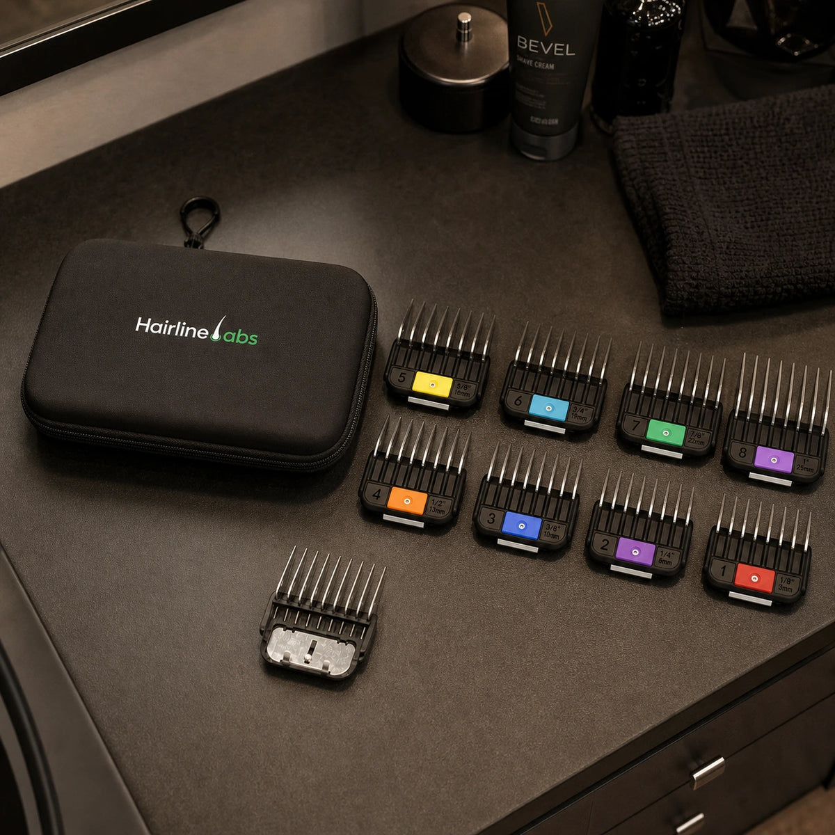 8 Pieces Professional Style Clipper Stainless