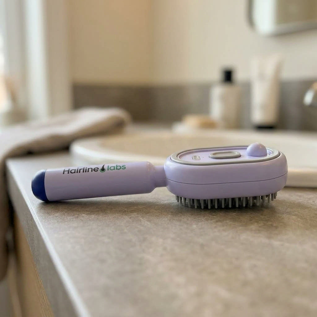 Electric Spray & Massage Hair Brush