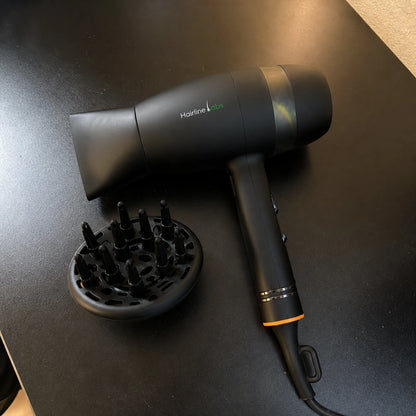 Pro Artist Black Gold Quiet Air Power Dryer