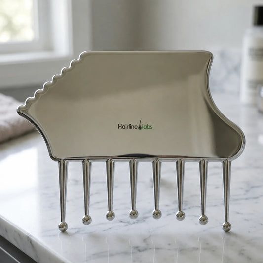 Portable Stainless Steel Scalp Massager