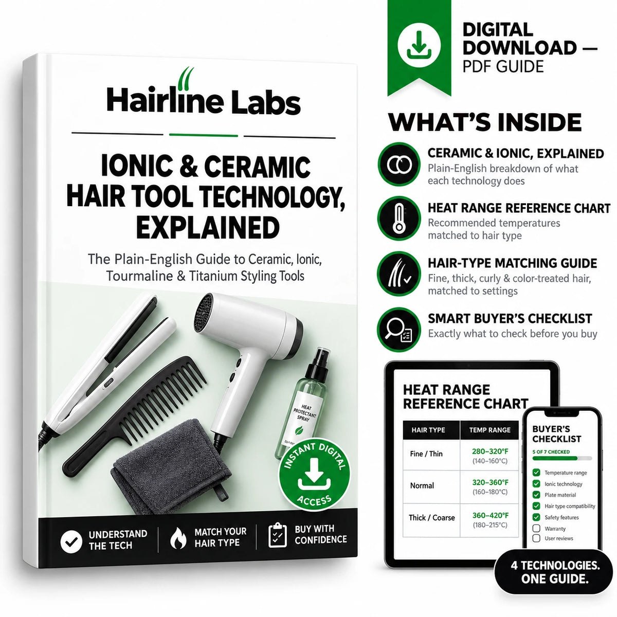 Digital Guide to Ionic and Ceramic Hair Tool Technology Explained