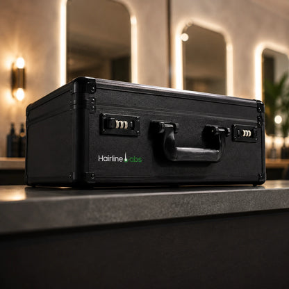 Professional Barber's Briefcase Tool Case