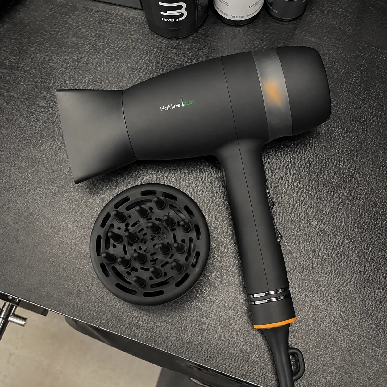 Pro Artist Black Gold Quiet Air Power Dryer