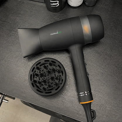Pro Artist Black Gold Quiet Air Power Dryer