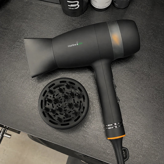 Pro Artist Black Gold Quiet Air Power Dryer