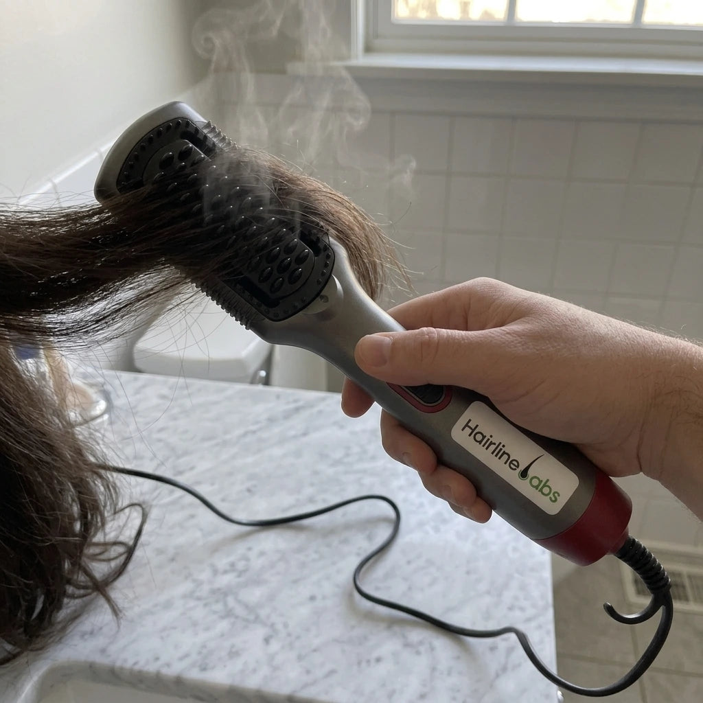 3-in-1 Hair Straightener, Dryer & Smoothing Brush