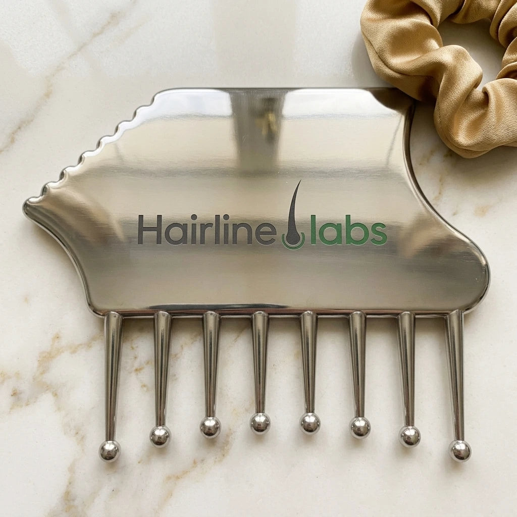 Portable Stainless Steel Scalp Massager