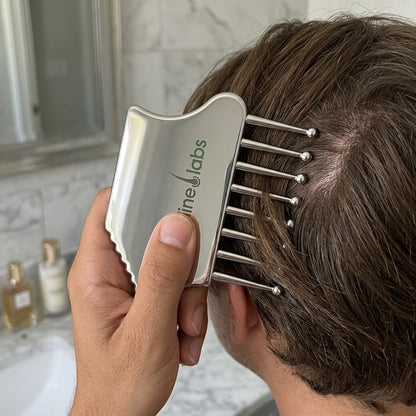Portable Stainless Steel Scalp Massager