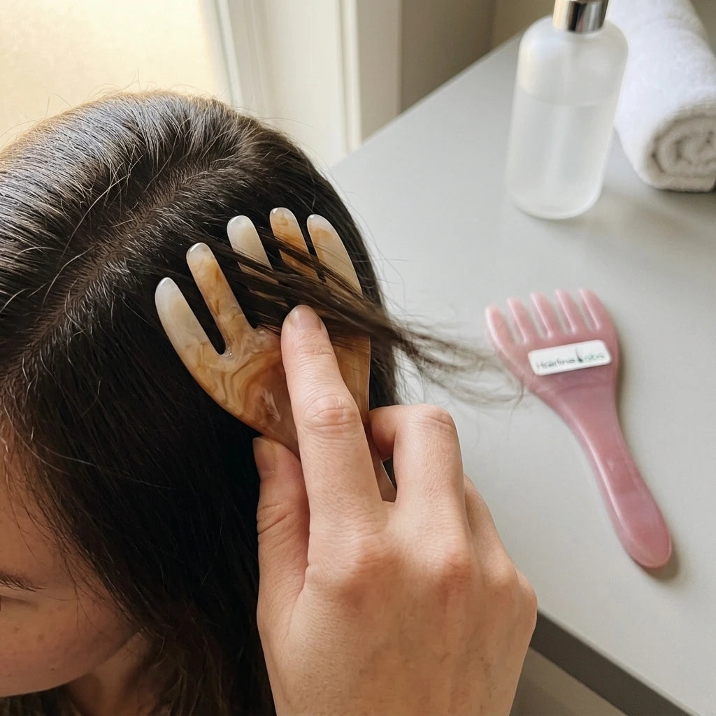 2-pack Scalp Gua Sha Comb Head Therapy Massage Claw