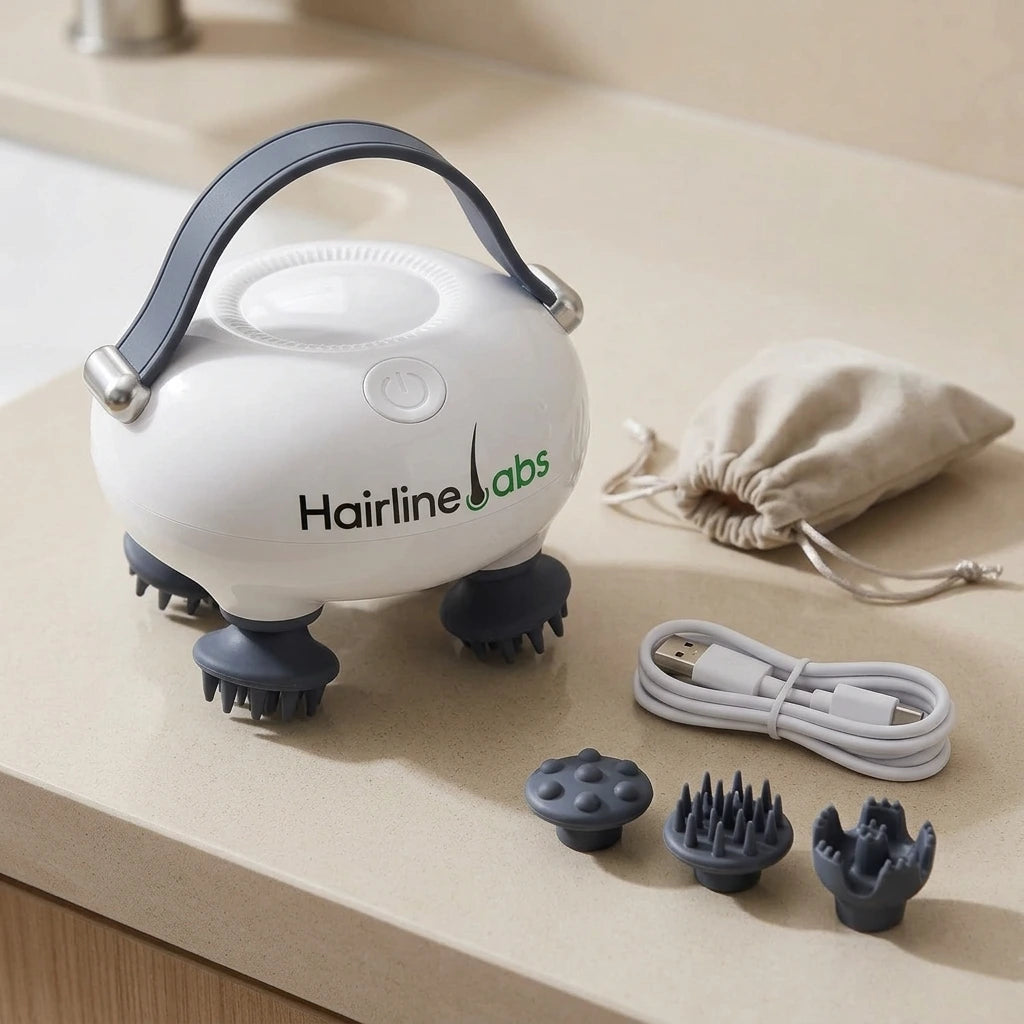 Head Massager Scalp with Tangle-Resistant Design