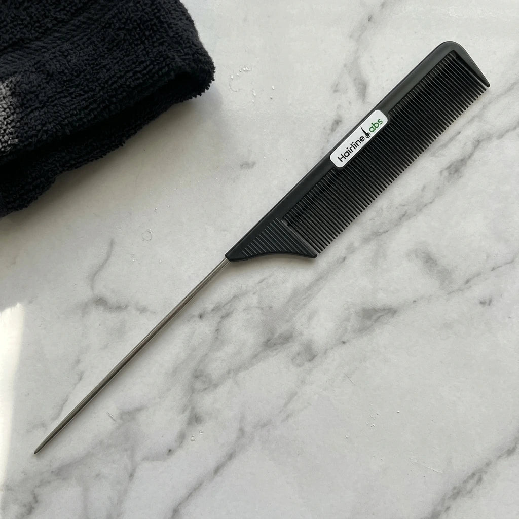 Professional Stainless Steel Pintail Tail Comb