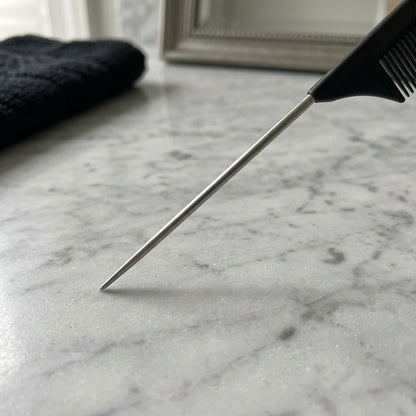Professional Stainless Steel Pintail Tail Comb