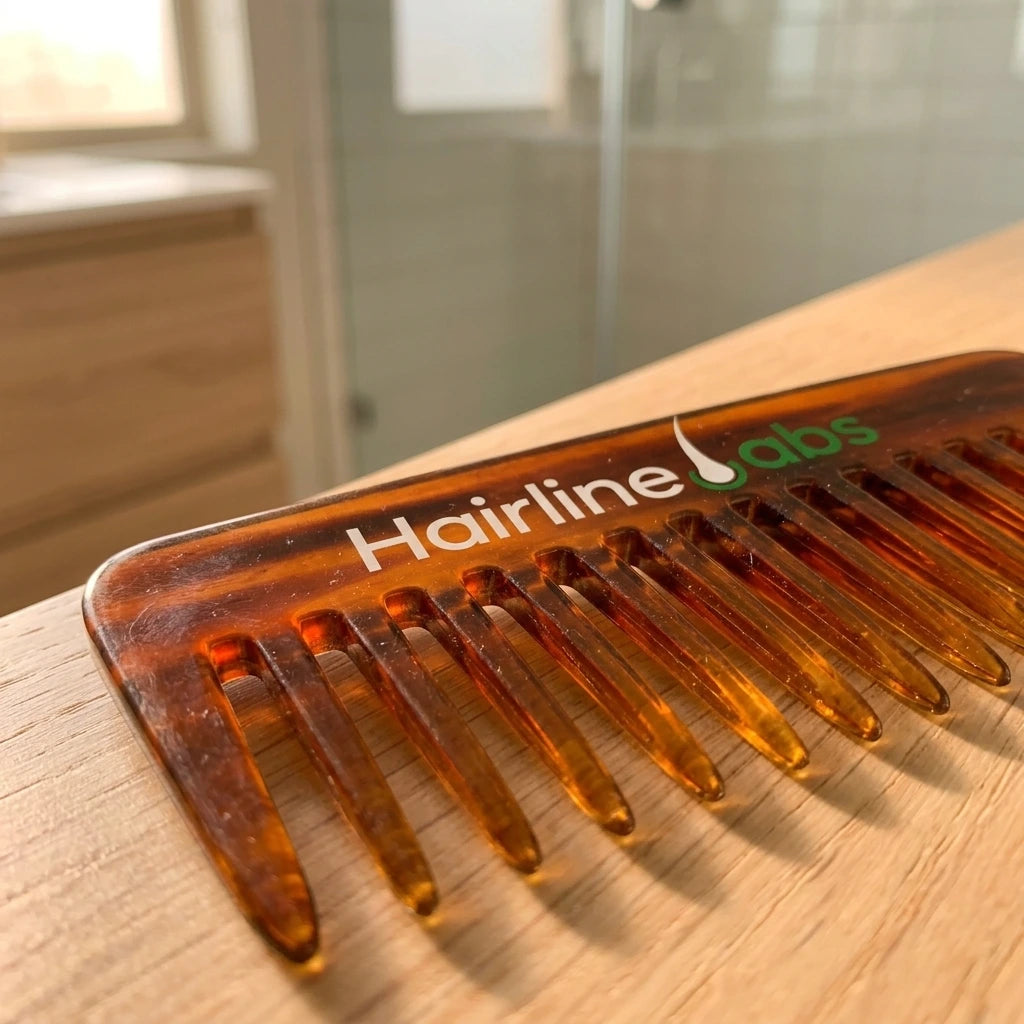 Large Detangling Comb Wide Teeth for Thick Curly Wavy Hair