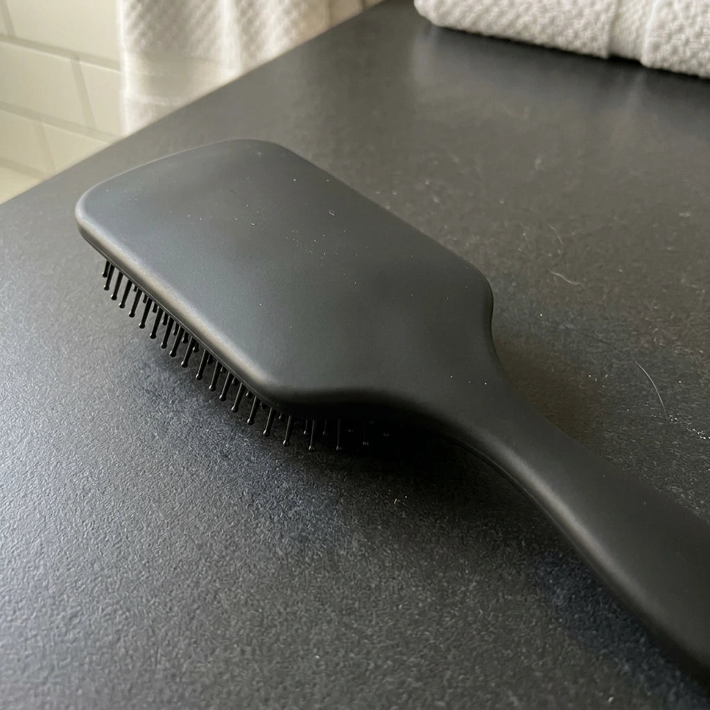 Large Air Cushion Paddle Brush with Ball Tip