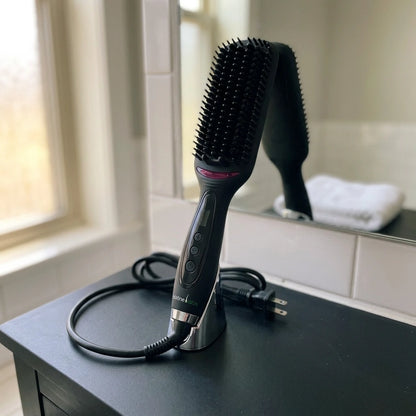 Hair Straightening and Styling Brush