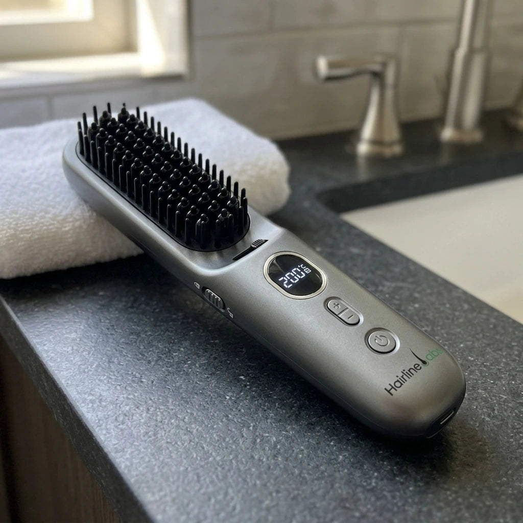 Cordless Portable Straightening Brush