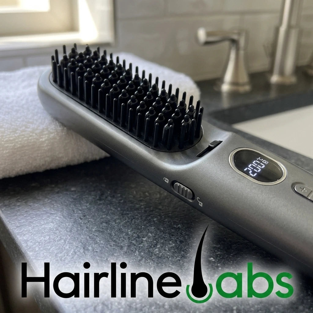 Cordless Portable Straightening Brush