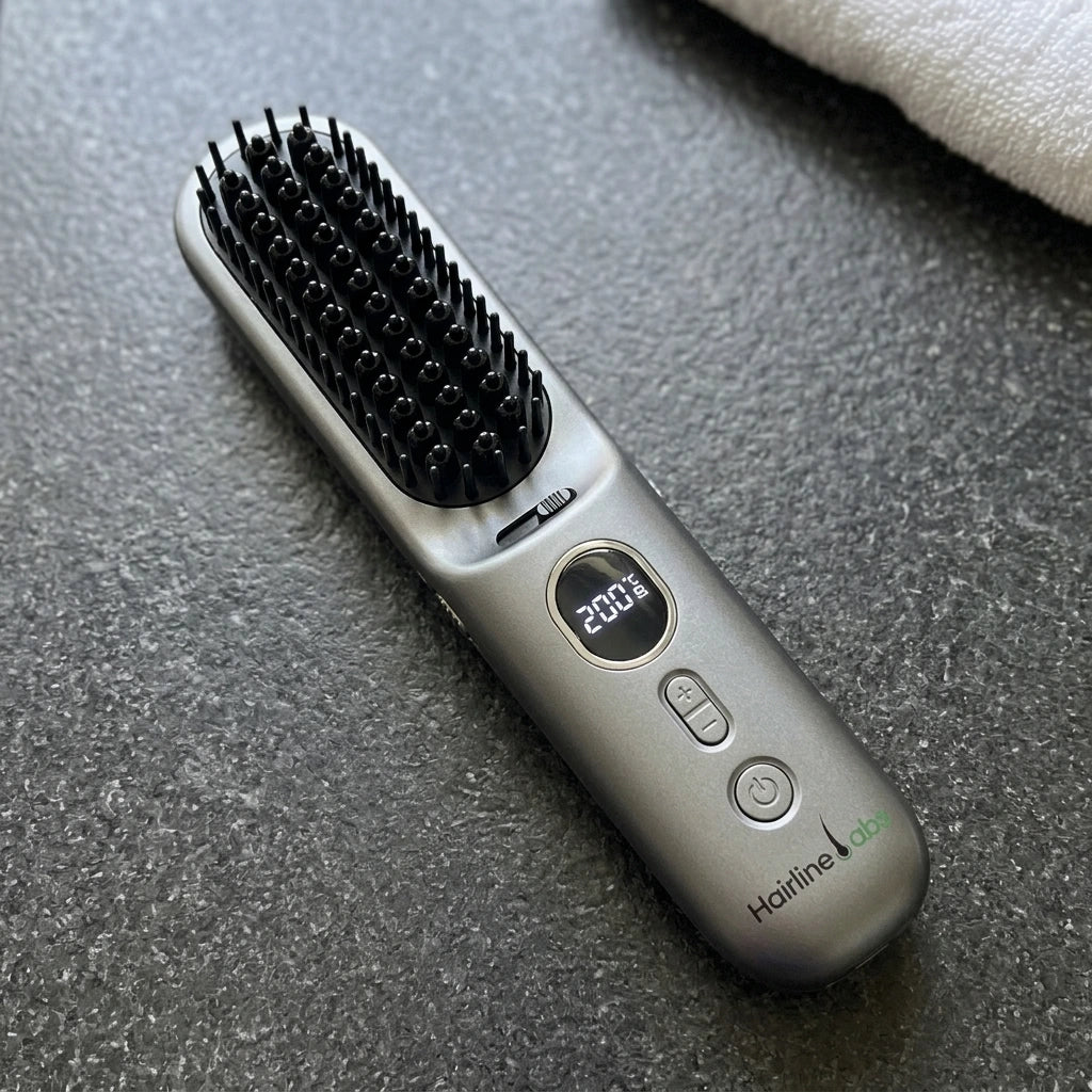Cordless Portable Straightening Brush