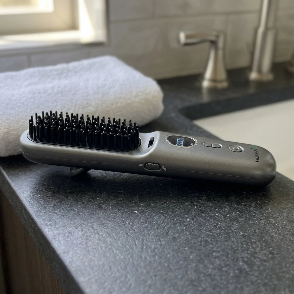 Cordless Portable Straightening Brush