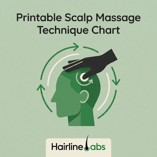 Printable Scalp Massage Technique Chart